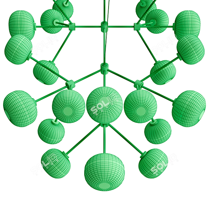 Minimalist Floor Lamp NABILA E552.32 3D model image 5