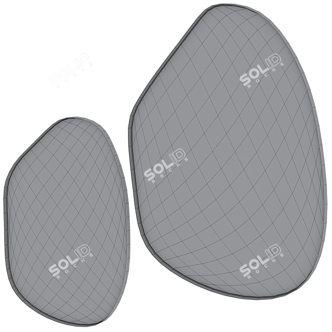 Kasbah Design Melia Wall Mirror 3D model image 4