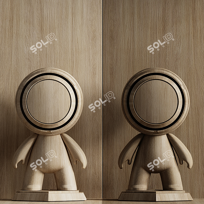 Wood Texture Pack 4K Seamless 3D model image 1