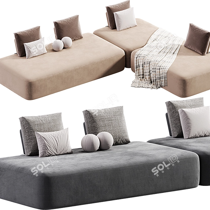 Modern Move Sofa 2015 Edition 3D model image 3