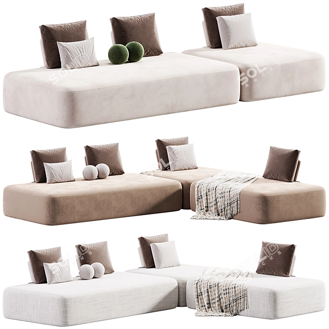 Modern Move Sofa 2015 Edition 3D model image 4