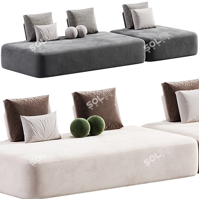 Modern Move Sofa 2015 Edition 3D model image 5