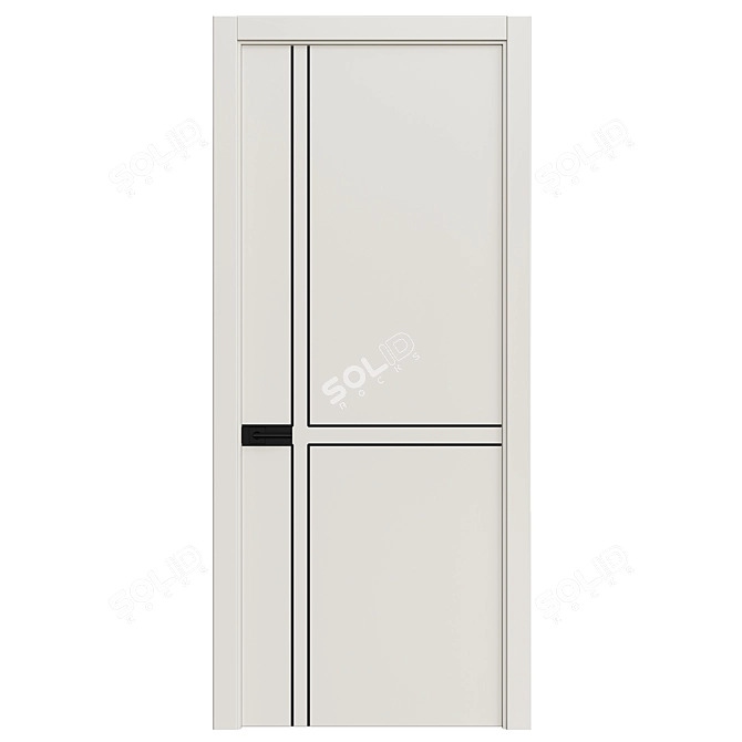 Interior Doors 3D Model 247 3D model image 4