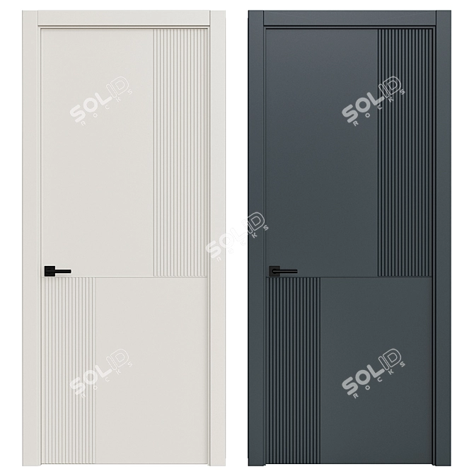 3D Interior Doors 249 Model 3D model image 1