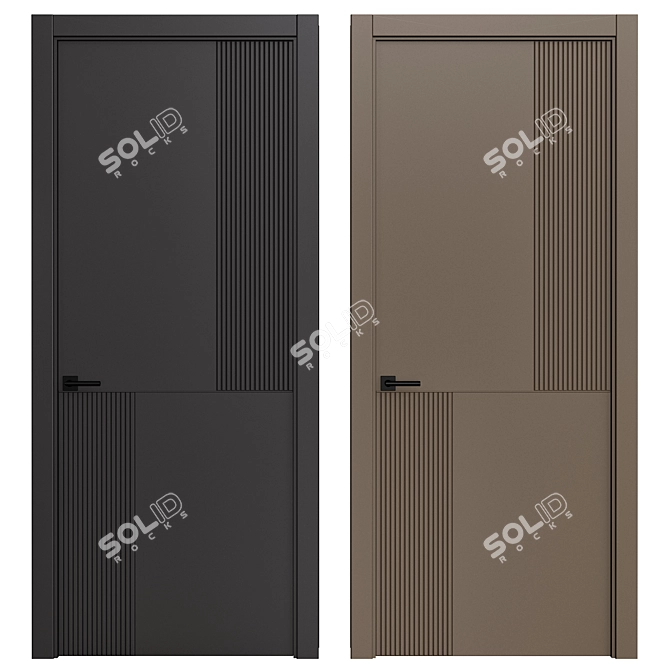 3D Interior Doors 249 Model 3D model image 2