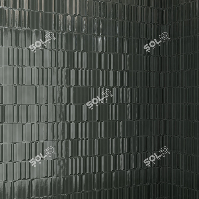 FLAUTI Dual Color Tile 3D model image 3