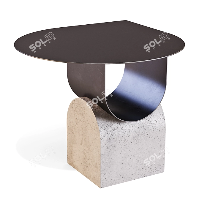 Vague Sculptural Coffee Tables 3D model image 2