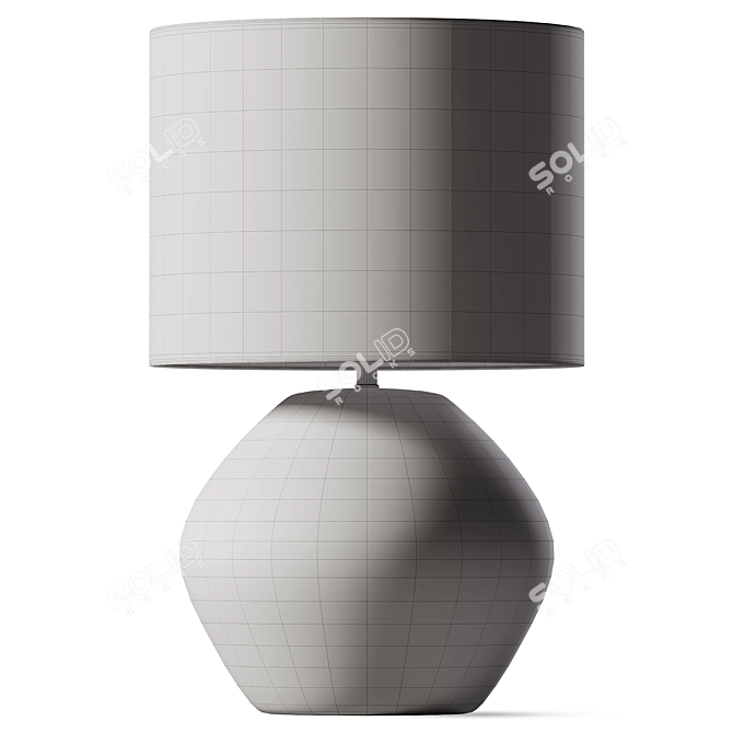 Sleek Modern ROHLD Table Lamp 3D model image 2