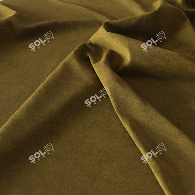 Seamless Velvet Fabric 4k Textures 3D model image 4