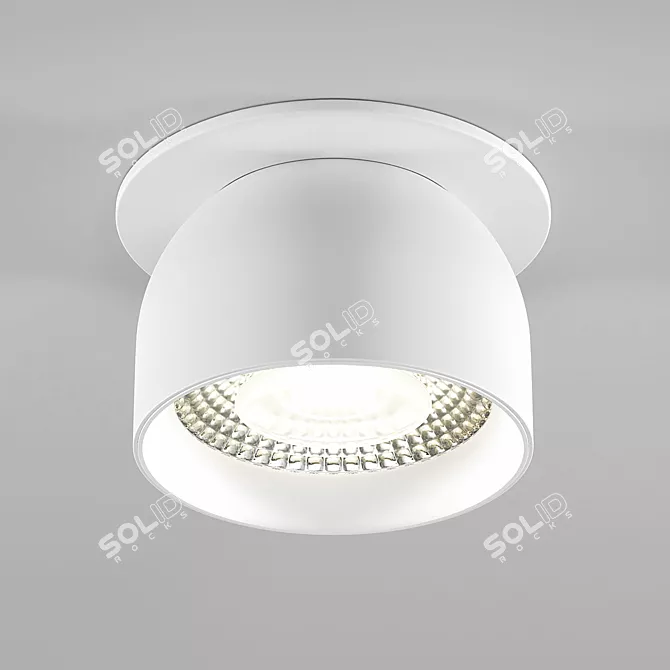 Accent LED Recessed Spotlight Uno 3D model image 4