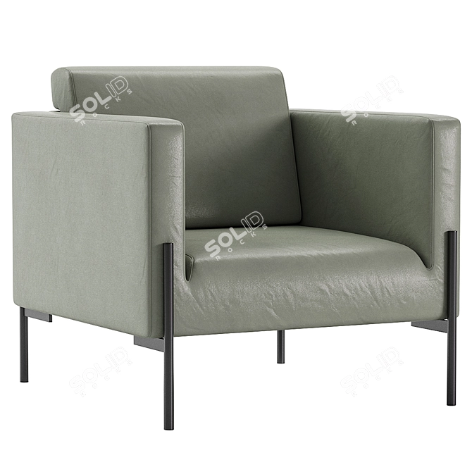 Bosko Armchair | 3D Model 3D model image 1