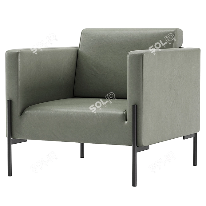 Bosko Armchair | 3D Model 3D model image 2