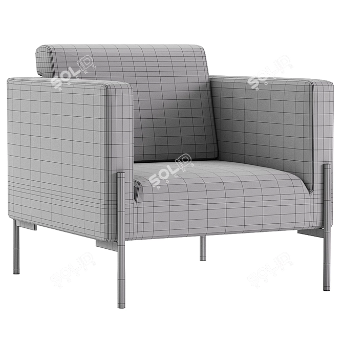 Bosko Armchair | 3D Model 3D model image 5