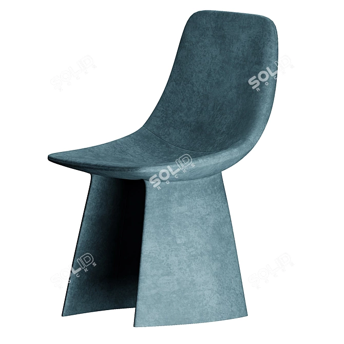 Elegant Bonaldo Agea Chair 3D model image 2