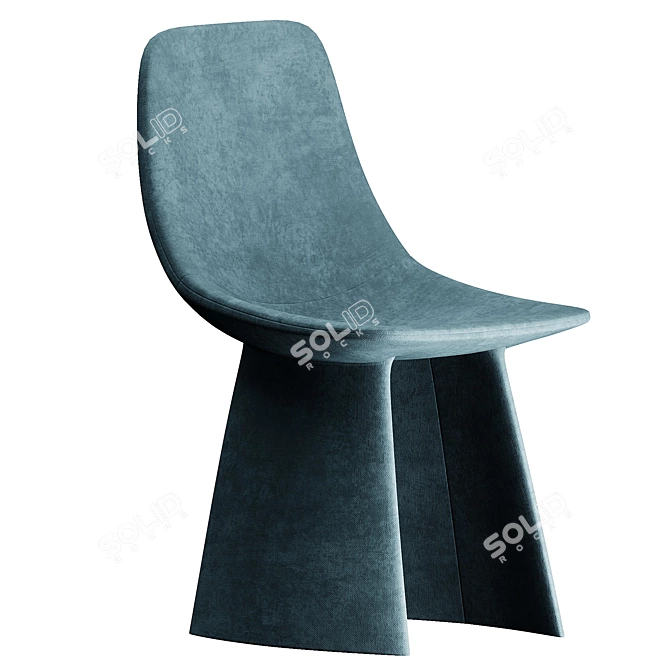 Elegant Bonaldo Agea Chair 3D model image 3