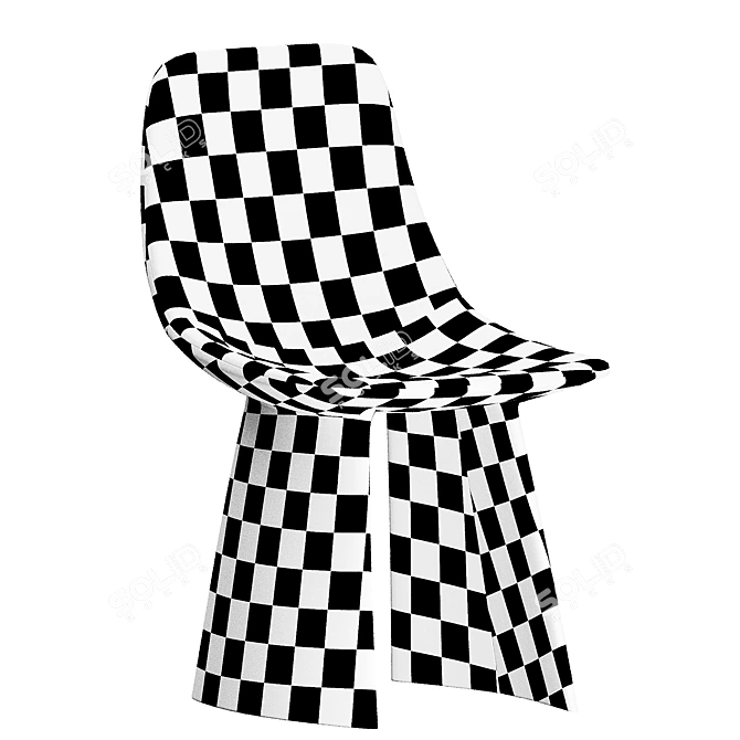 Elegant Bonaldo Agea Chair 3D model image 7