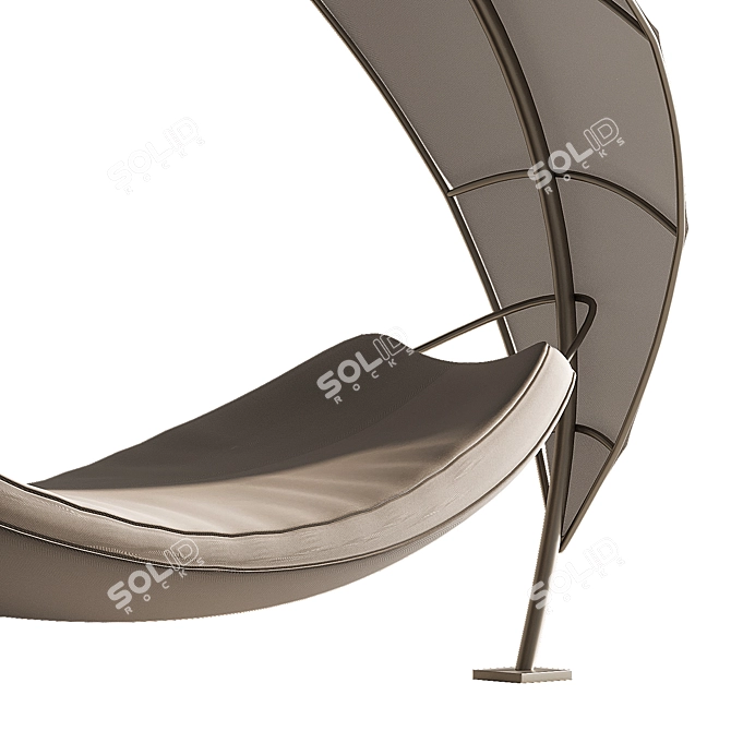 Elegance in Motion: Wave Hammock 3D model image 5