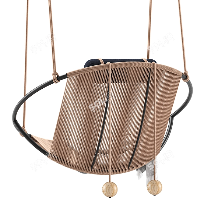 Modern Outdoor Swing Chair Ceci 3D model image 2