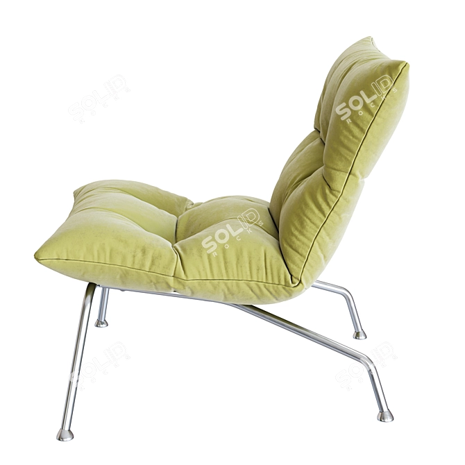 Modern Armchair 3D Model Assets 3D model image 4