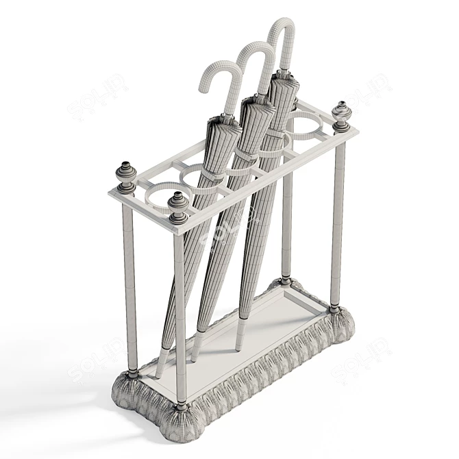  Priory Lane Cast Iron Umbrella Stand 3D model image 6