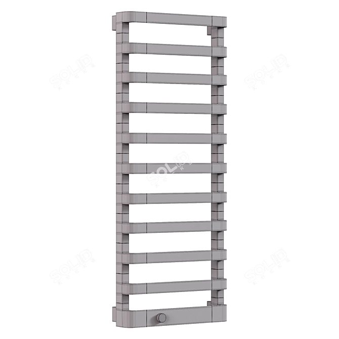 Electric Towel Radiator Irsap Step-E 125.5x50 3D model image 2