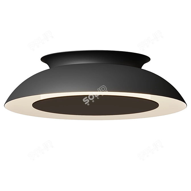 Eclipse Ring Ceiling Light 3D model image 3