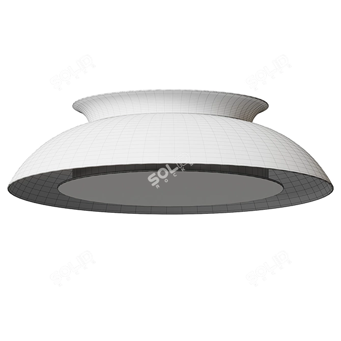 Eclipse Ring Ceiling Light 3D model image 4