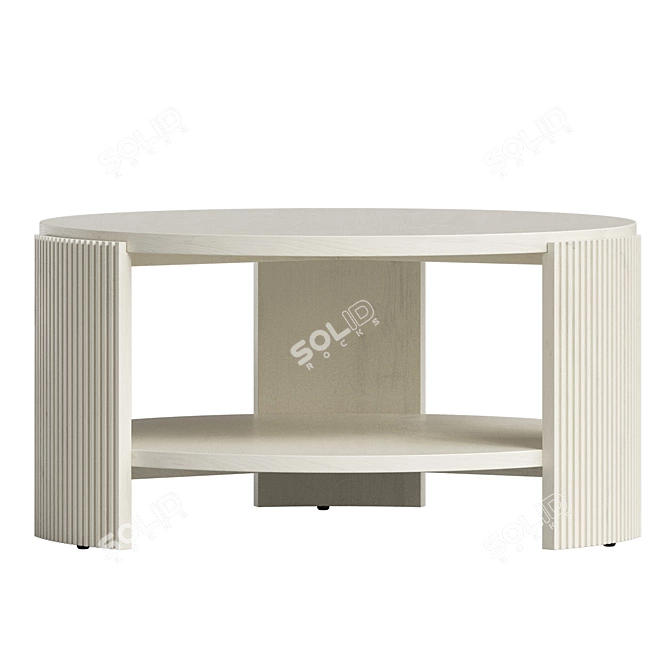 Modern Elegance Coffee Table 3D model image 2