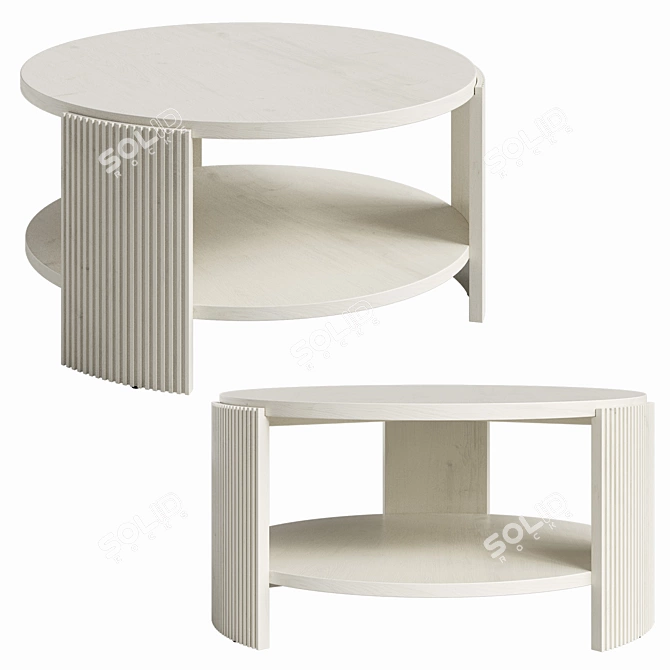 Modern Elegance Coffee Table 3D model image 4