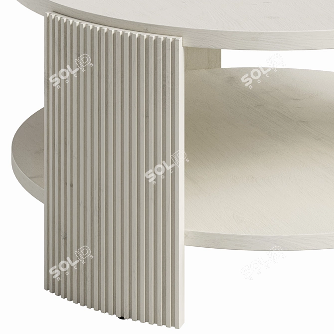 Modern Elegance Coffee Table 3D model image 6