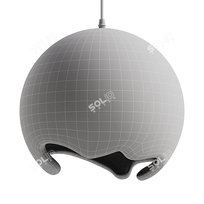 Serenity Sphere Pendant Lighting 3D model image 3