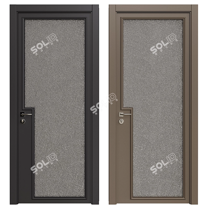 251 Interior Doors 3D Model 3D model image 2