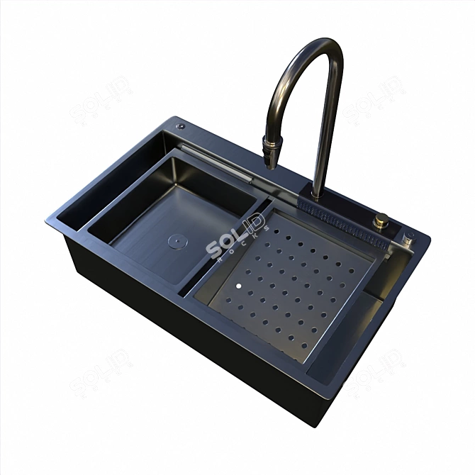  3-in-1 Removable Sink System 3D model image 3