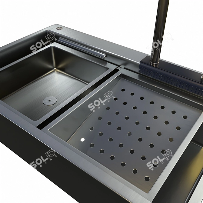  3-in-1 Removable Sink System 3D model image 4