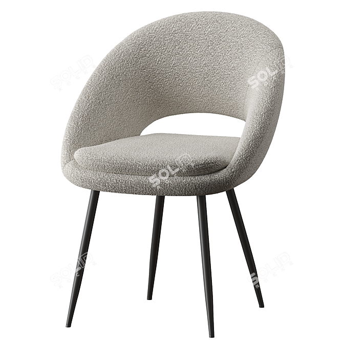 Modern Dining Chair | Stylish Design 3D model image 1