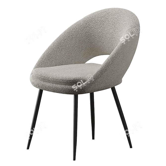 Modern Dining Chair | Stylish Design 3D model image 2