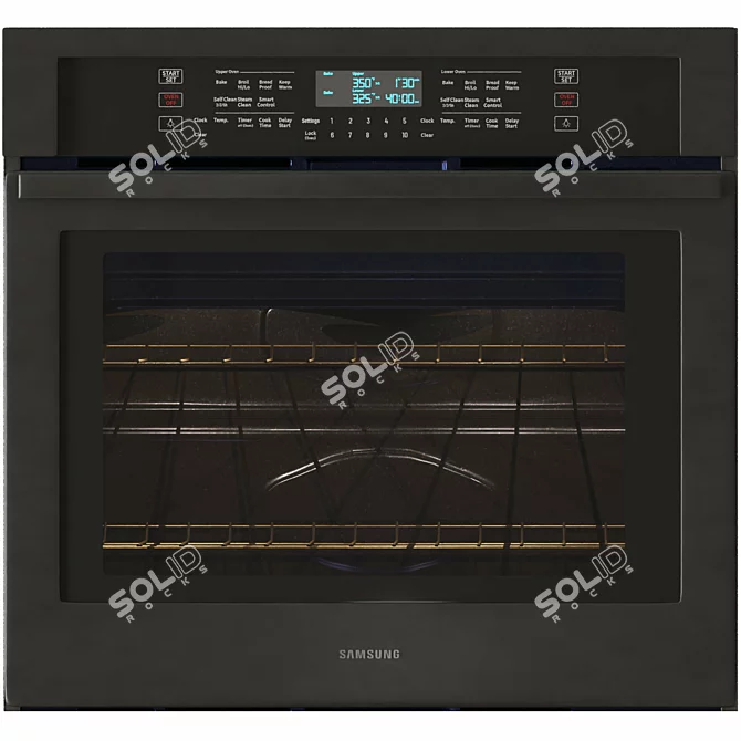 Samsung Kitchen Appliance Bundle 3D model image 8