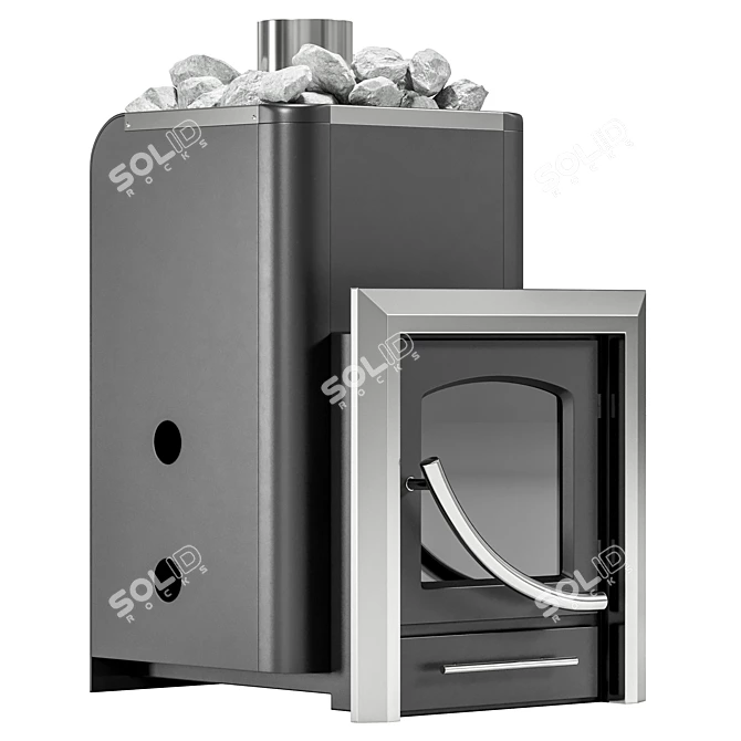 Ermak 12 PS Classic Stove 3D model image 1