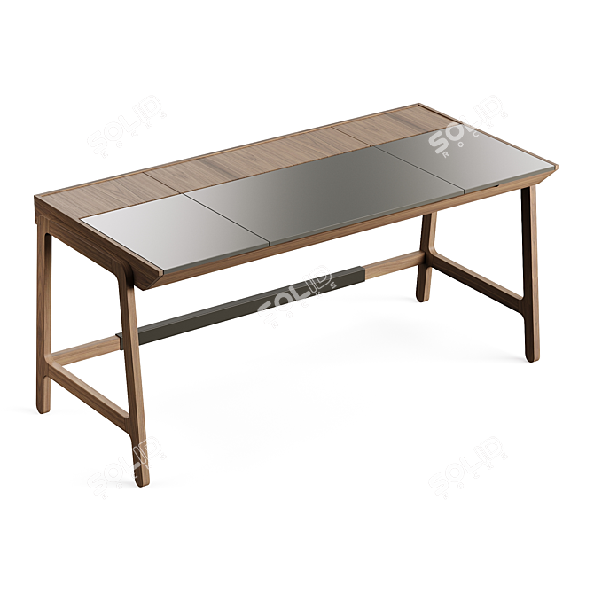 Modern GATSBY Desk, High-Quality Design 3D model image 4