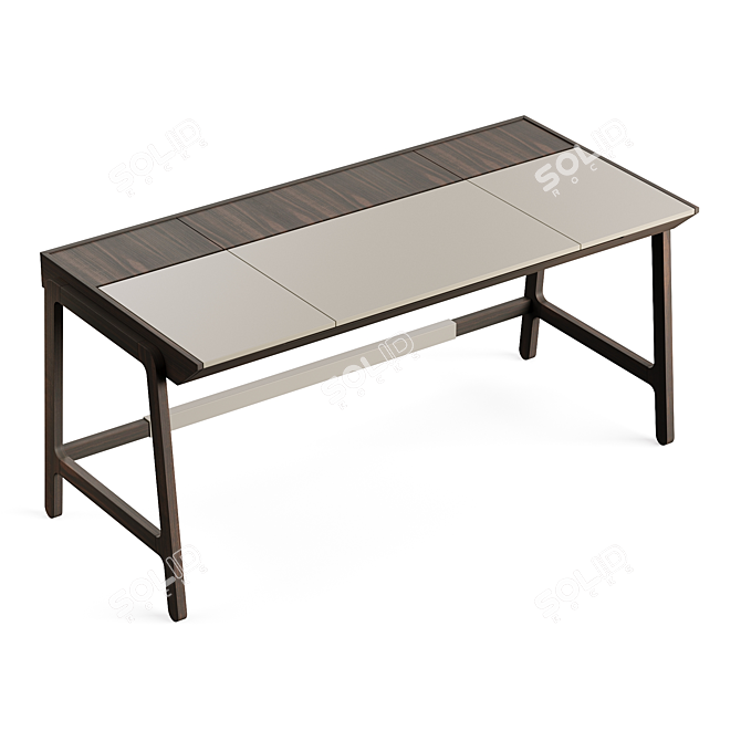 Modern GATSBY Desk, High-Quality Design 3D model image 5