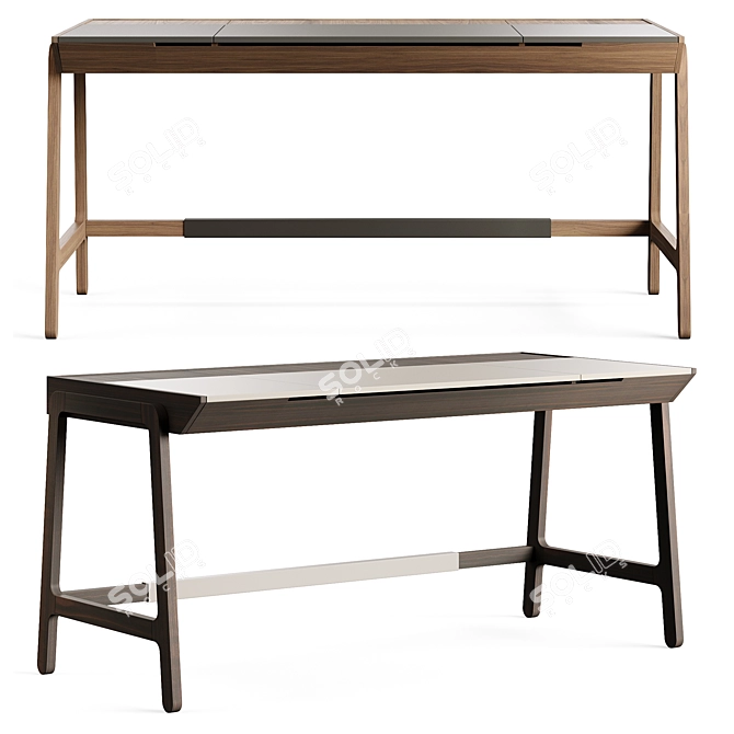 Modern GATSBY Desk, High-Quality Design 3D model image 8