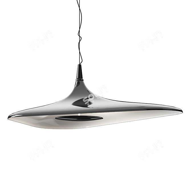 Contemporary LED Pendant Lamp Odile Decq 3D model image 2