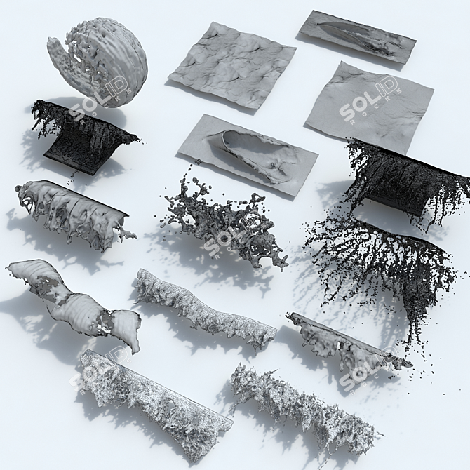 Separate Waves Collection 2014 Vray 3D model image 6