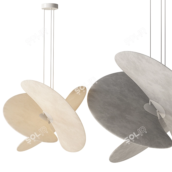 Modern Design Lamp PALNE 3D model image 3