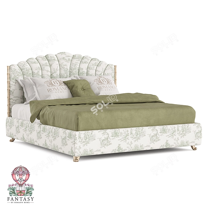  Fantasy Kids Bed by Romano Home 3D model image 1