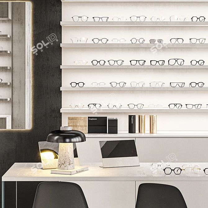 Title: Centimeter-Friendly Glasses Shop 3D model image 2