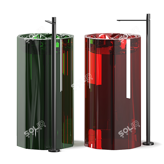 Antoniolupi Vitreo Washbasin 3D Model 3D model image 1