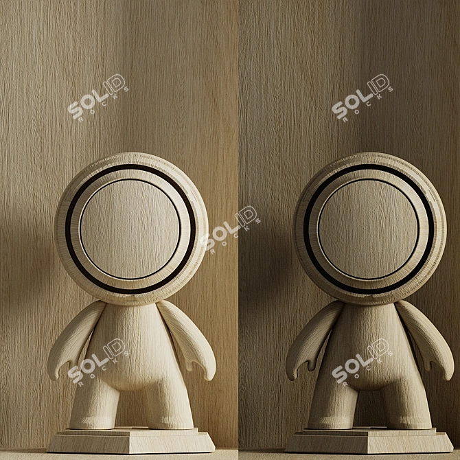 Premium Wood Texture Collection 3D model image 1