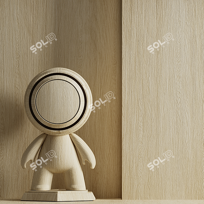 Premium Wood Texture Collection 3D model image 2