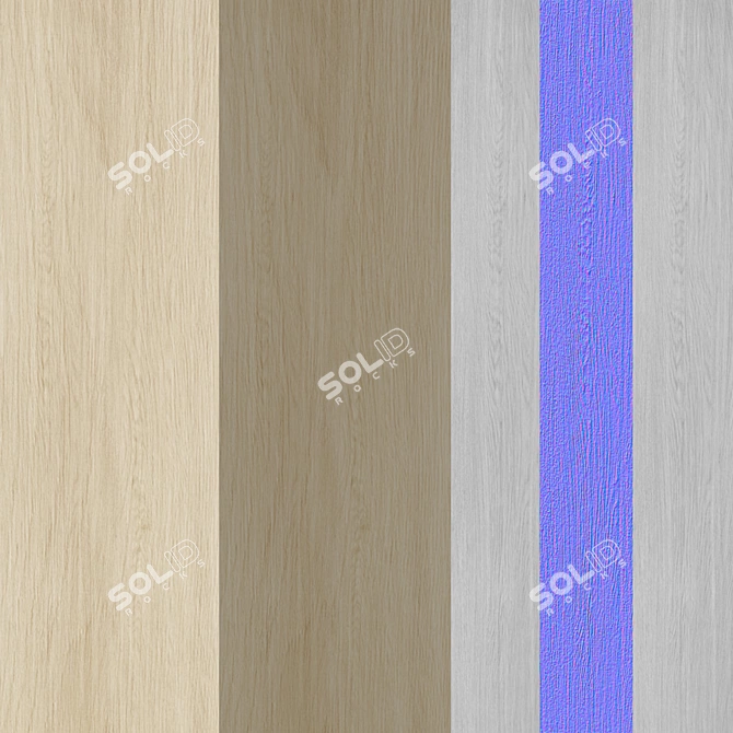 Premium Wood Texture Collection 3D model image 4